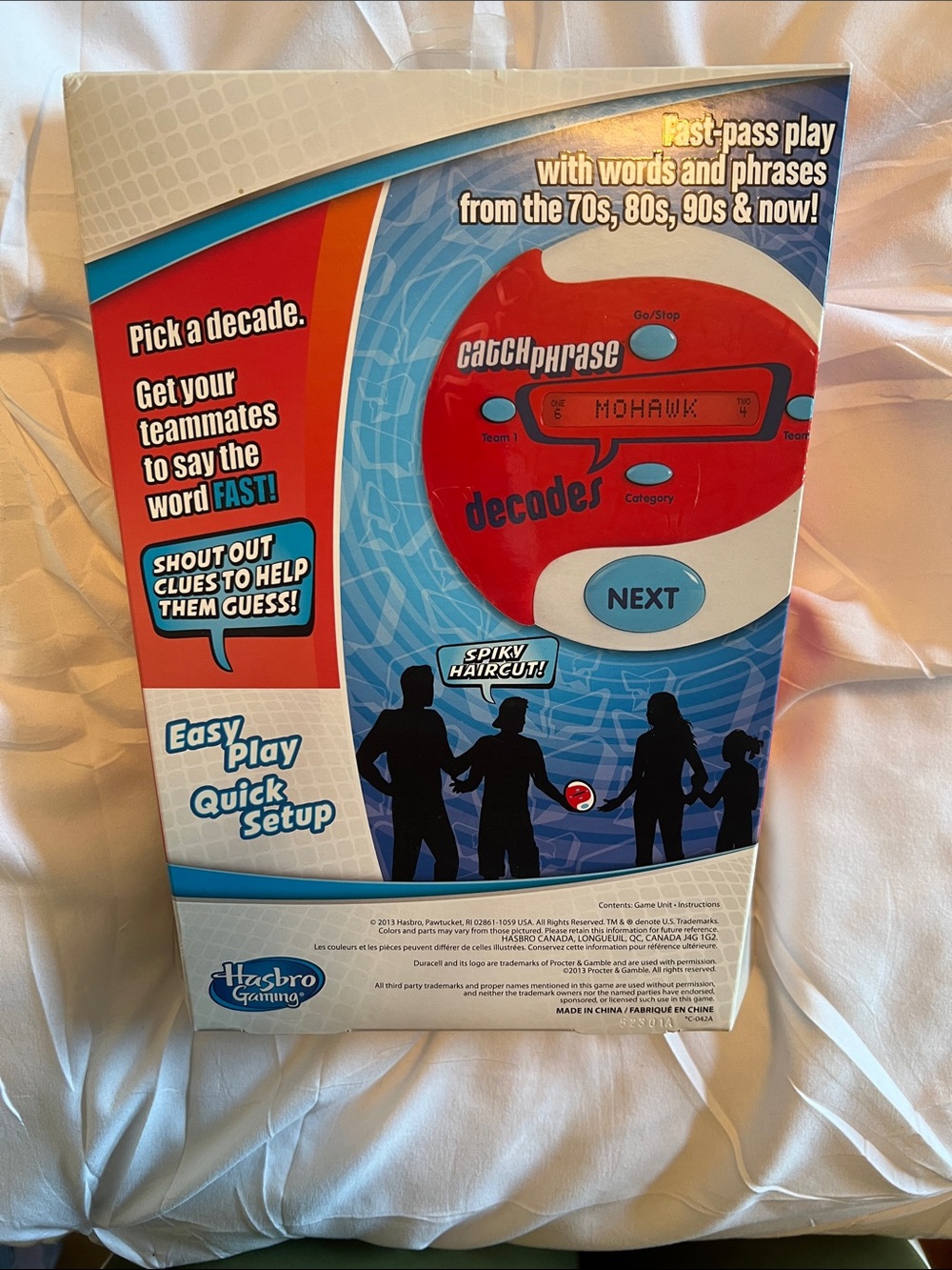 NWT Catchphrase Decades Travel Game - Picture 3 of 3